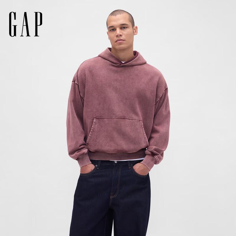 Gap Унисекс плотная худи с начесом, стираная