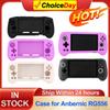 For Anbernic RG556 Silicone Protective Case Shockproof Handheld Game Console Protective Shell Anti-Scratch Protective Cover Skin