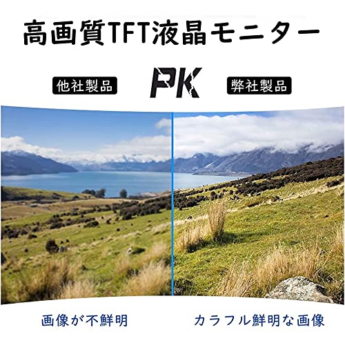 OBEST Монитор на приборной панели ЖК-монитор 2 видеовхода 12 В автомобильный монитор с переключением на заднюю панель 5 дюймов