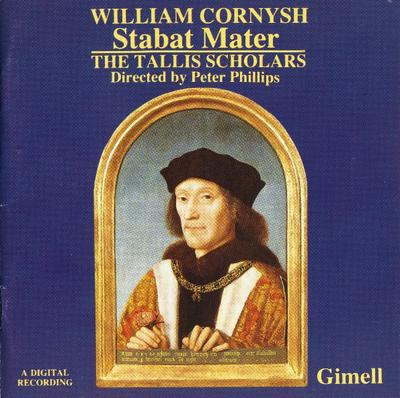 CD ПИТЕР ФИЛЛИПС THE TALLIS SCHOLARS Уильям Корниш Stabat Mater CDGIM014 Gimell 1988 Великобритания Классика Б/у