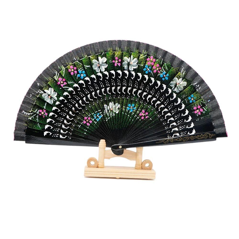 Double Sided Painted Hollow Out Wedding Favors Classical Home Decoration Decoration Crafts Folding Fan Party Supplies Dance Fan