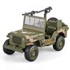 1/32 Willys GP JEEP Military Off Road Vehicle Alloy Model Car Metal Diecast Sound and Light Toys for Children MILITARY TRUCK Boy