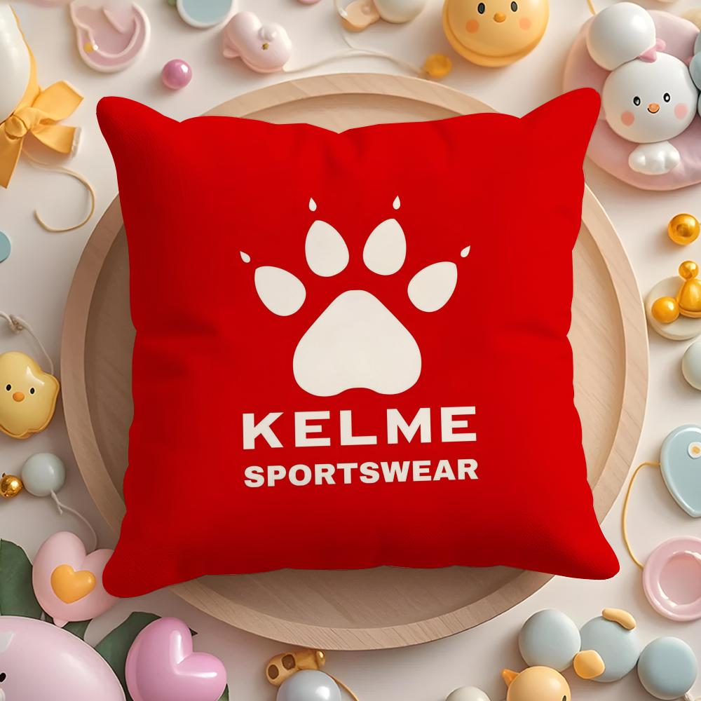 Роскошная Мода K-Kelme Наволочка Плюшевая Ткань Мягкая Двусторонняя Печать Чехол для Подушки Дивана Стойкая к Выцветанию Домашний Декор Подарок