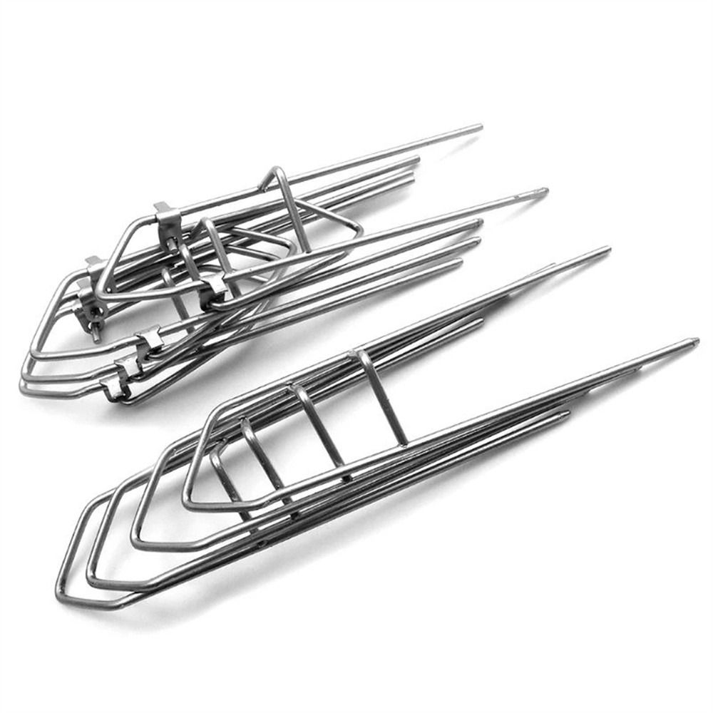 Rack Silver Insert Ground Fishing Pole Bracket Fishing Rod Holder Pole Holder Fishing Rod Stand