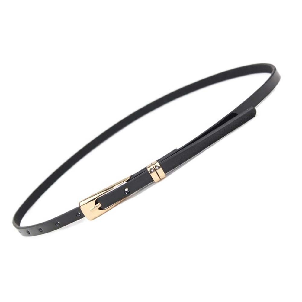 Skirt Accessories Decoration Leather Buckle Waistband Girl Narrow Lady Skinny Thin Waist Belt