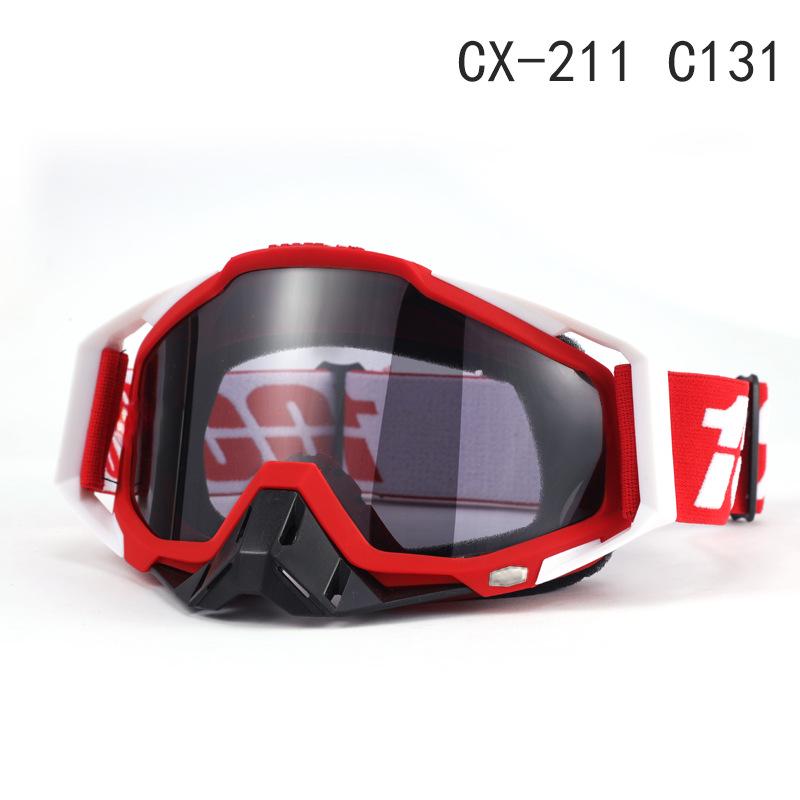 Ветрозащитные мотоциклетные и лыжные очки для использования за границей: 100% Внедорожная езда, катание на природе и защита при скоростном спуске