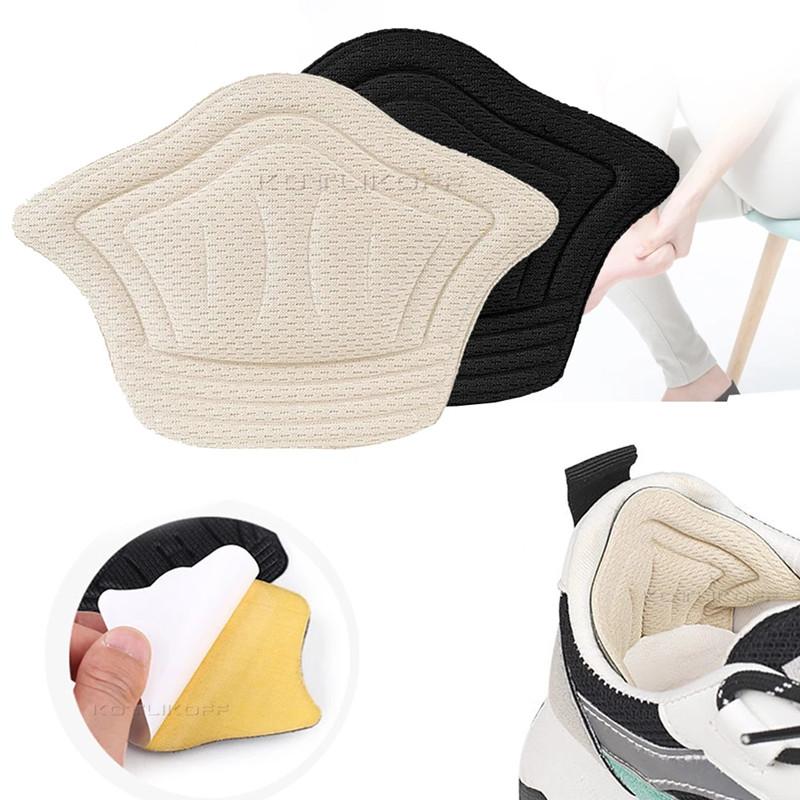 1 пара противоизносных кроссовок, спортивные кроссовки с защитой от волдырей, обезболивающая обувь, наклейка на заднюю часть, самоклеящиеся стельки