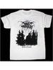 Редкая Белая Базовая Хлопковая Футболка с Коротким Рукавом Группы Darkthrone Все Размеры S5060