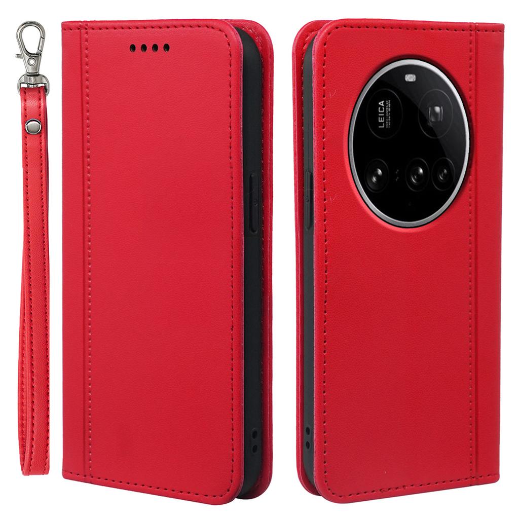 HX01 For Xiaomi 15 Ultra Wallet Case Magnetic Closing PU Leather Phone Cover