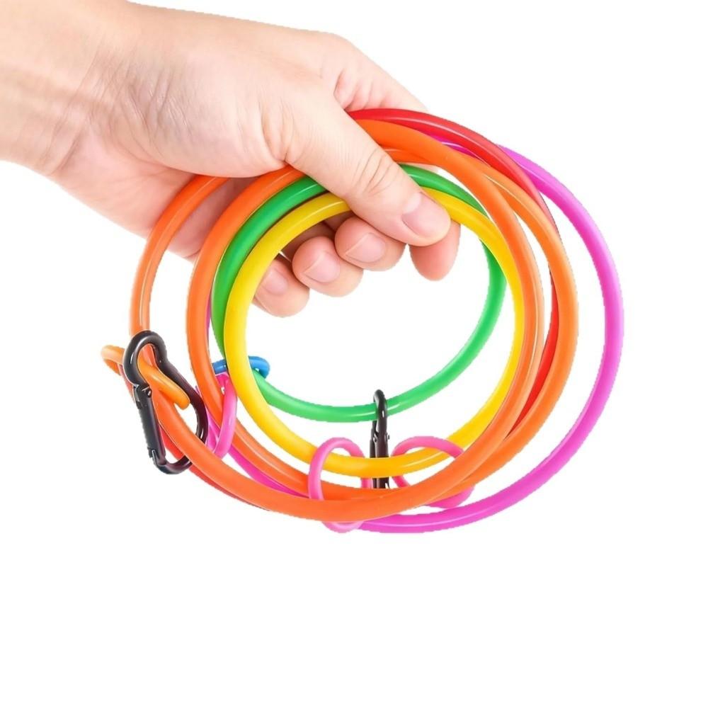 Stability Rings Swing Perch with Rope Snake Enrichment Toys Terrarium Decor Reptile Hammock Snakes