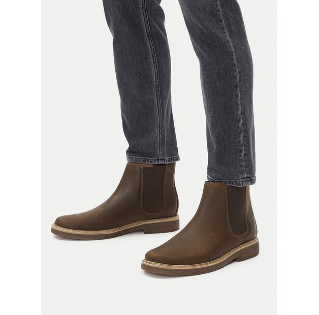 Коричневые ботильоны Clarks Clarkdale Easy 261735327