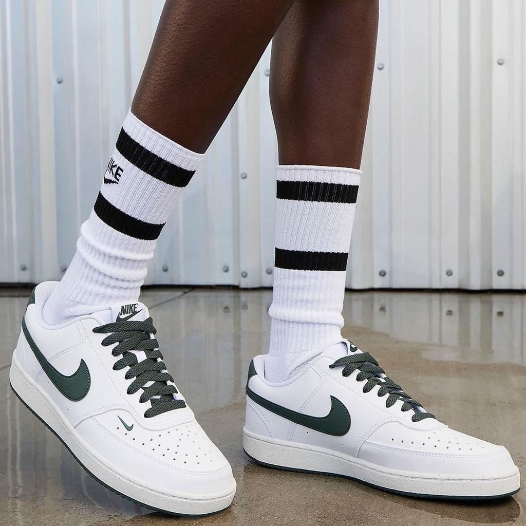 Nike Court Vision Low Next Nature VISION LOW Зеленый Японский Размер [COURT NN] Белый/Стадионный Зеленый/Парус/Винтаж FV9952-101 22,0 см