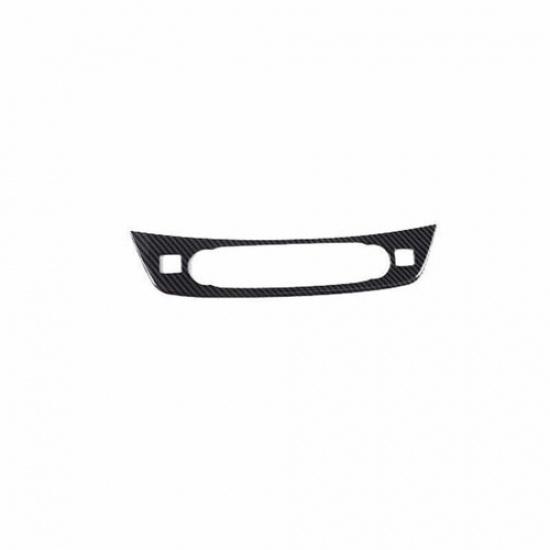 For Buick Lacrosse 2017-2019 Carbon Fiber Console AC Button Control Frame Trim