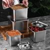 Rust Resistant Frozen Yogurt Container Dustproof Food Storage Box  Home