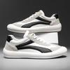 Little White Shoes Men's 2025 Leather Bread Head Fashion Trendy Shoes Sneakers Board Shoes Platform Versatile Casual Shoes Men