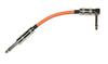 Canare GS-6 Patch Cable, 15cm, L-S Type, Orange, 1 Cable