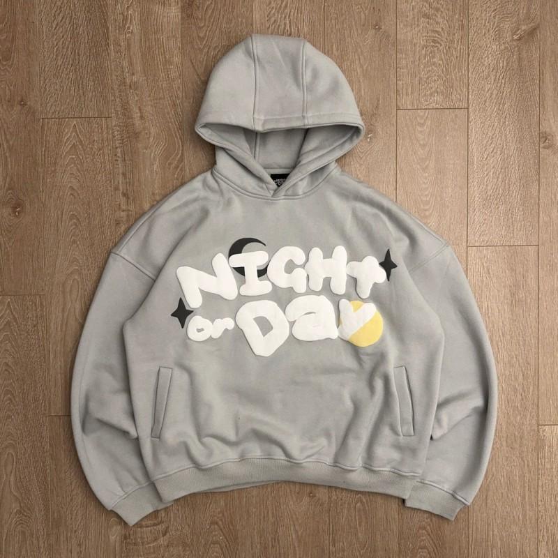 Unisex Streetwear Hoodie With Bold Letter Print Loose Fit Long Sleeve Casual Pullover Men Women