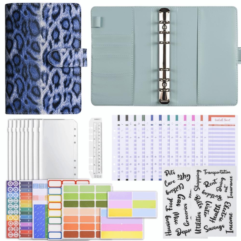 Цветная сумка-хранилище для блокнота, конверт для экономии денег из ПУ, мягкая папка-планировщик бюджета, планировщик бюджета