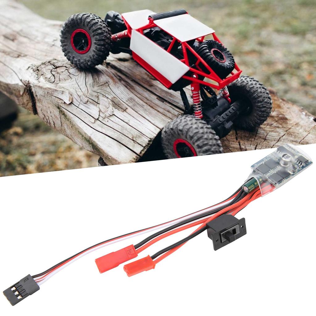 30A ESC Brushed ESC Motor Electric Speed Controller with Brake for RC Car Boat Model30A