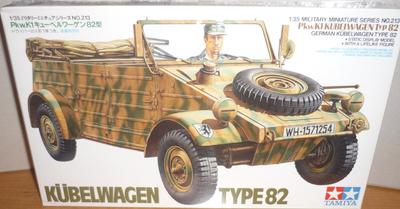 Tamiya Военная миниатюрная серия Kubelwagen Type 82 1/35