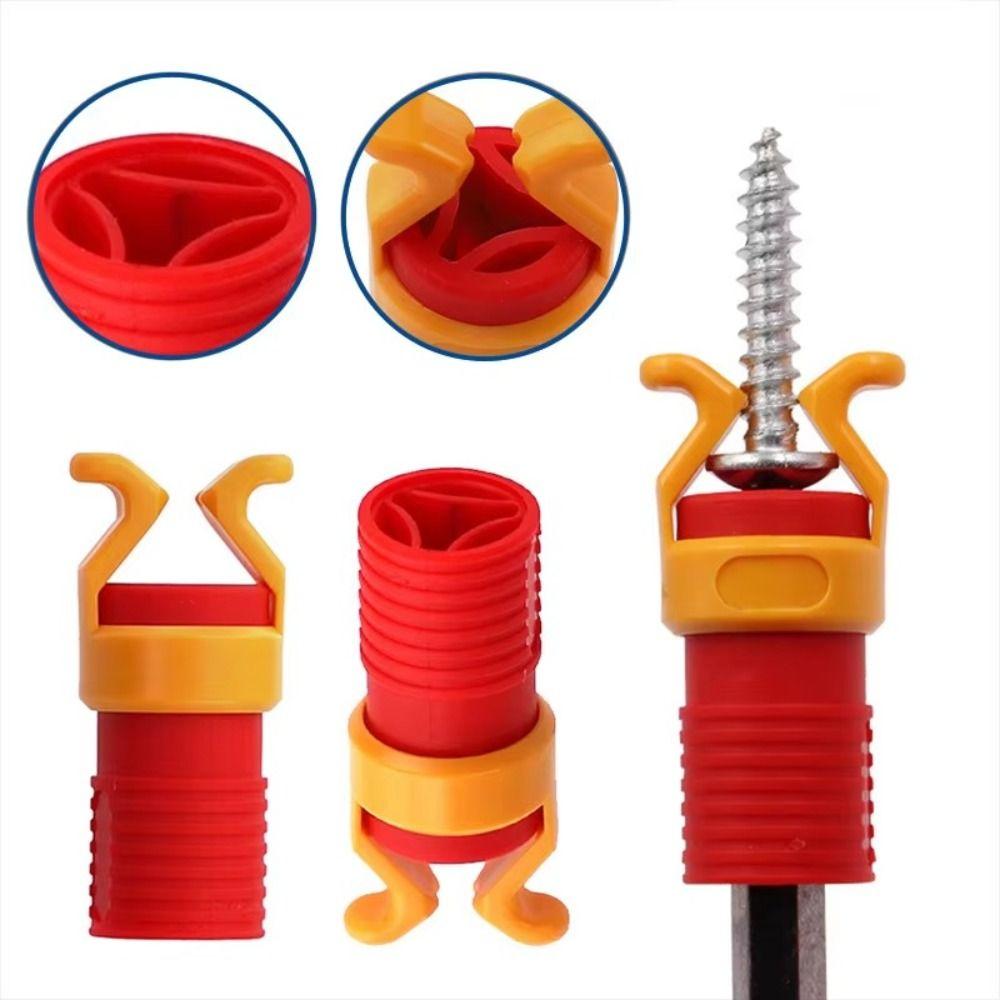 With Non-Slip Grip Screw Holder Tool Depth Control Woodworking Drilling Tool
