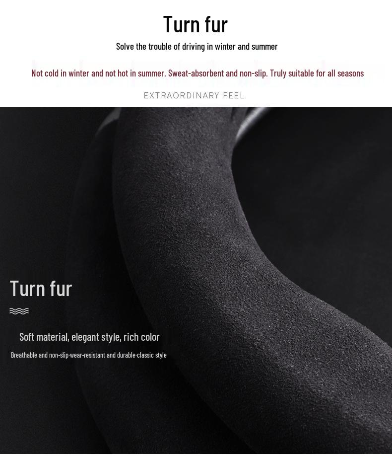 Mini Cooper Countryman Clubman Genuine Leather Steering Wheel Cover - Universal Fit for All Seasons.