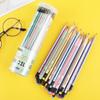 30Pcs Hb Pencils With Erasers Anti Slip Design Smooth Writing, No Core Breakage, Composite Wood, Random Colors
