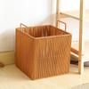 Large Laundry Hamper Basket Bin for Blanket with Handles, Handwoven Storage Baskets