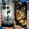 Для телефона Itel A60 A70 A27 A48 Чехол Задняя крышка Матовый Тонкий Мягкий ТПУ Силиконовый Бампер Детская Мода Мультяшный Узор Fundas ITELA60s