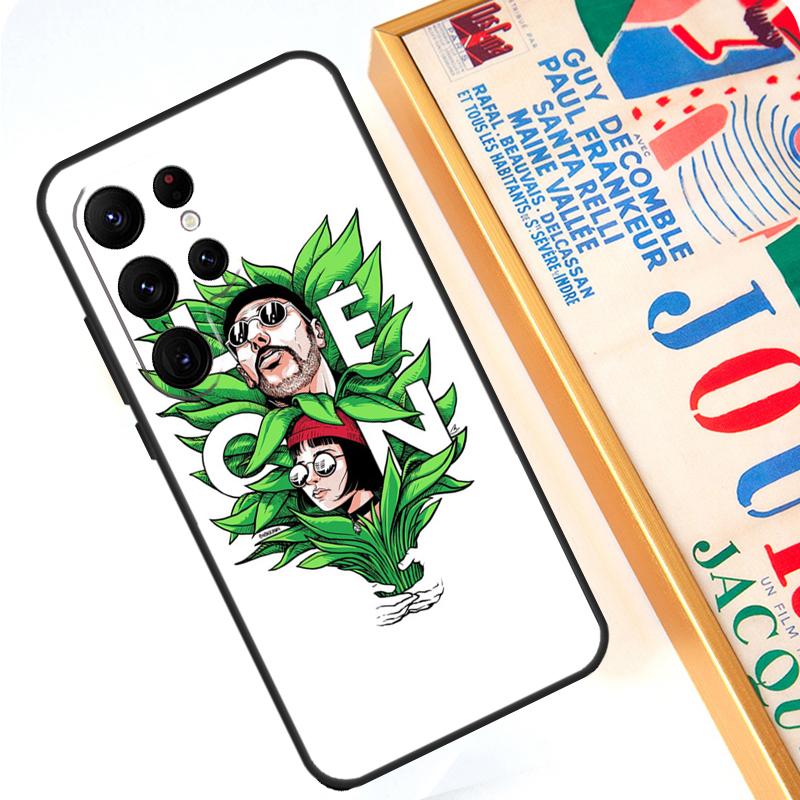 Leon The Professional Case For Samsung Galaxy S24 S23 Ultra S22 Note 20 Note 10 Plus S8 S9 S10 S21 S20 FE Cover