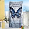 Dallas Customized Name Beach Towel Quick-Dry Soft Microfiber Ideal for Travel Outdoor Swim Pool Yoga Surf Camping Hiking Gym Gift Holiday