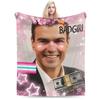 Super Soft Blankets Boy Girl Decorative Pedro Sanchez  Throw Blanket Flannel For Couch Chair Sofa Bed Novelty Sofa Bed Cover