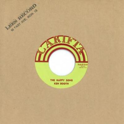 7-дюймовая пластинка KEN BOOTHE THE REGGAE BOYS - The Happy Song What You Gonna Do DSRBL716 Bunny LeeDub S 1968 Япония Регги Ска Даб