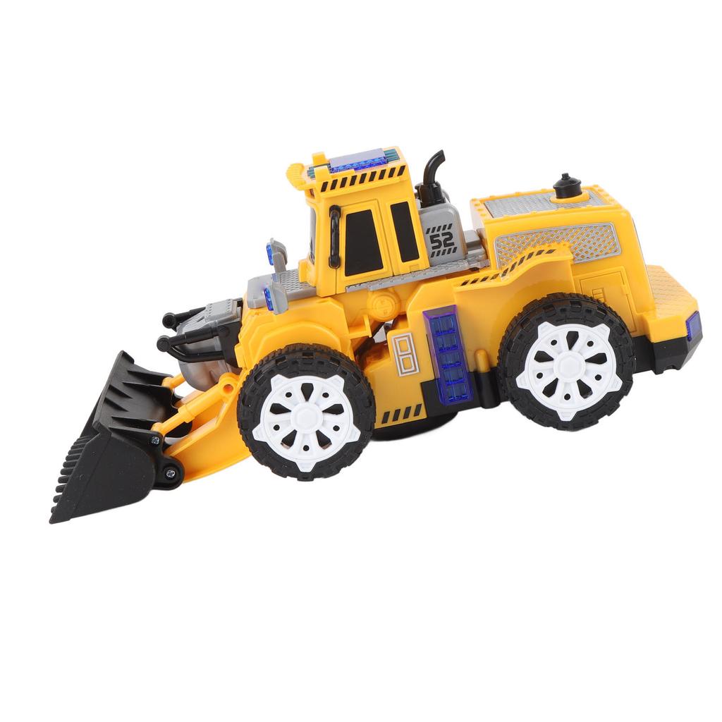 Игрушка бульдозер строительный электрический универсальный автоматический трансформирующийся бульдозер игрушка инженерная машина