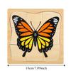 Montessori Multi-Layer Jigsaw Cognitive Growth Puzzles Wooden Toys  Kindergarten Kids