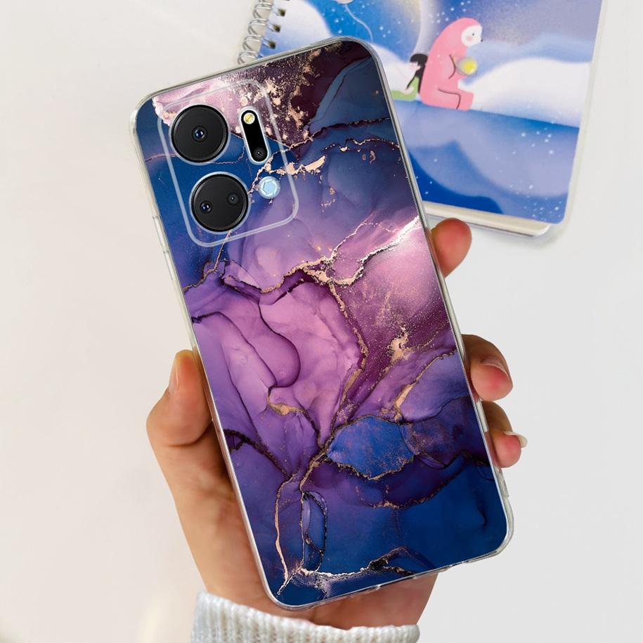 Чехол для Huawei Honor X7A Чехол для Honor X7A 2023 Силиконовый Мягкий ТПУ Чехол для телефона Для HonorX7A 4G RKY-LX2 RKY-LX3 Fundas 6,75 дюйма