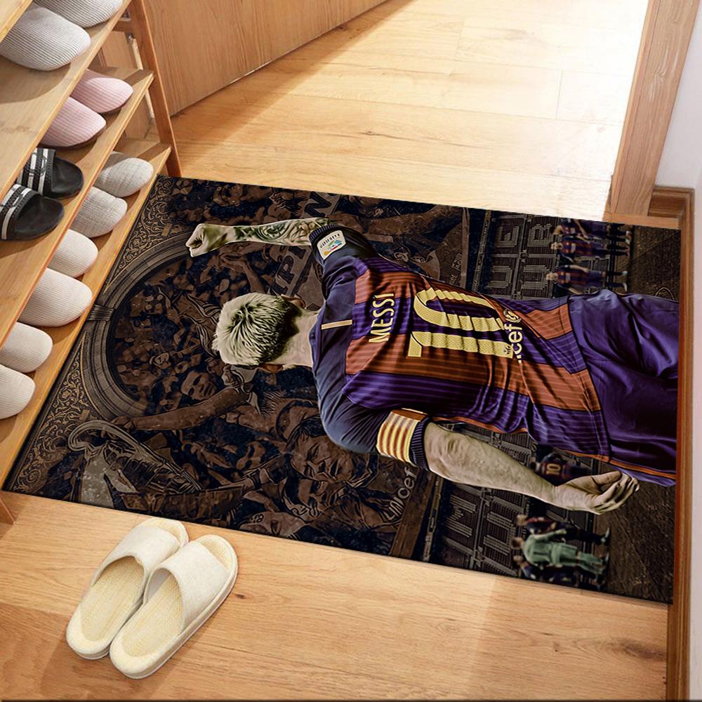 Messi 491 Area Rug Suitable for Dining Room Balcony Decorate room Living Rooms Antislip Carpet Anime Office Decor Wedding Party Gift