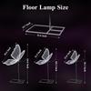 Wedding Electric Butterfly Floor Lamp Big Movable Butterfly Decoration Props with Flapping Wings - for Birthday Party Baby Showe