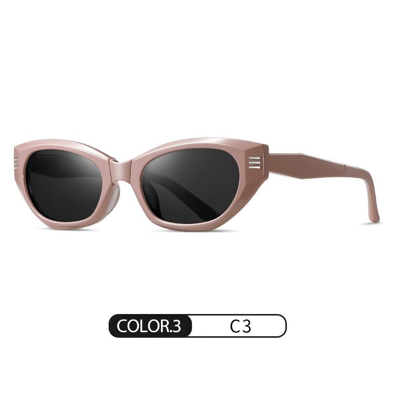 Folding sunglasses, polarized sunglasses, S24103, outdoor sun protection, TR sunglasses