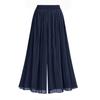 New 6 Colors Summer Plus Size Women Loose Chiffon Wide Leg Pants Size M-6XL
