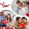 Красные 3D-печатные буквы 'LOVE' Настольные украшения для Дня святого Валентина, Декор для предложения руки и сердца, Счастливая атмосфера 2026, Подарок-любовь