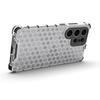 Прозрачный чехол с сотовой текстурой для Samsung S25 S24 S23 FE S22 S21 Plus Ultra A56 A36 A26 A16 A55 A35 A25 A15 A54 Бронированный чехол