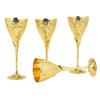 Позолоченные бокалы для вина, фужеры, подарок на годовщину свадьбы Дивали для пары, корпоративный набор для вечеринки