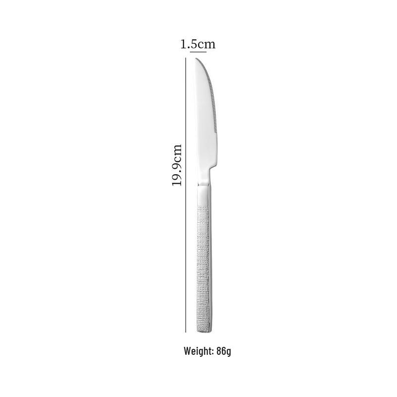 Abay Stainless Steel Dinner Knife Set