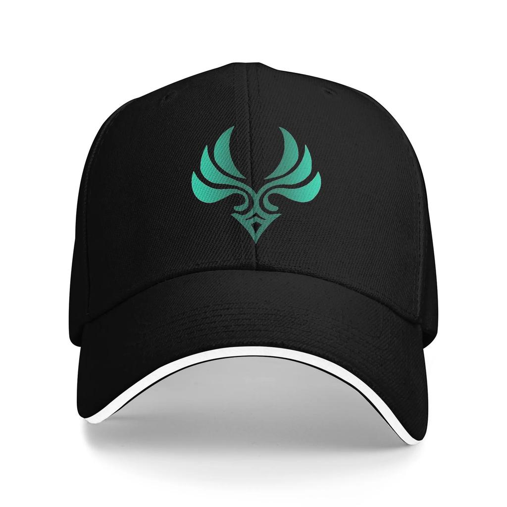 Anemo Geo Hydro Slime Genshin Impact Slime Stack Baseball Caps Casual Sandwich Caps Unisex Women Breathable Dad Hat Sport