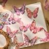 Голографический набор наклеек «Острова бабочек» Zaomo для DIY-журналов