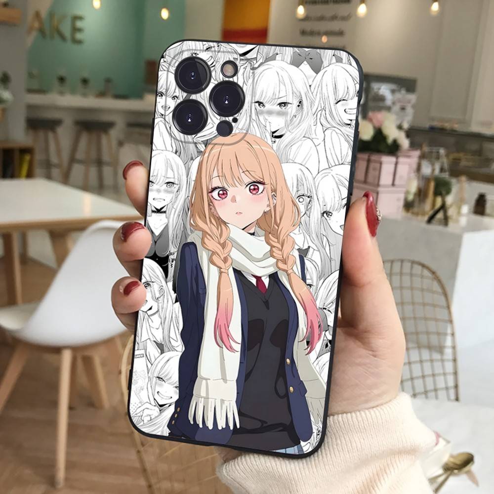Чехол для телефона My Dress Up Darling Для iPhone 17 16 Pro Max 15 14 13 12 11 Mini PLUS Чехол