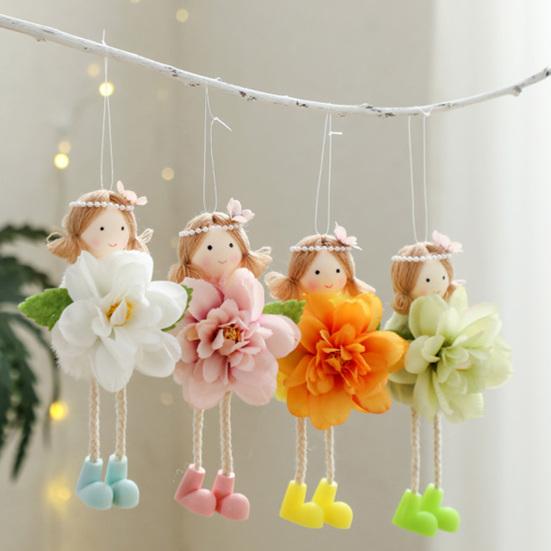 Весенняя Фея Девочка Украшение Цветок Ангел Подвеска Мечтательная Сказка