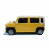 SUZUKI New Hustler Pull-Back Car Diecast Model Car Color Sample Active Yellow and White Two-Tone
