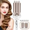 Professional Curling Iron Ceramic Triple Barrel Hair Styler Hair Waver Styling Tools 110-220V Hair Curler Electric Curling